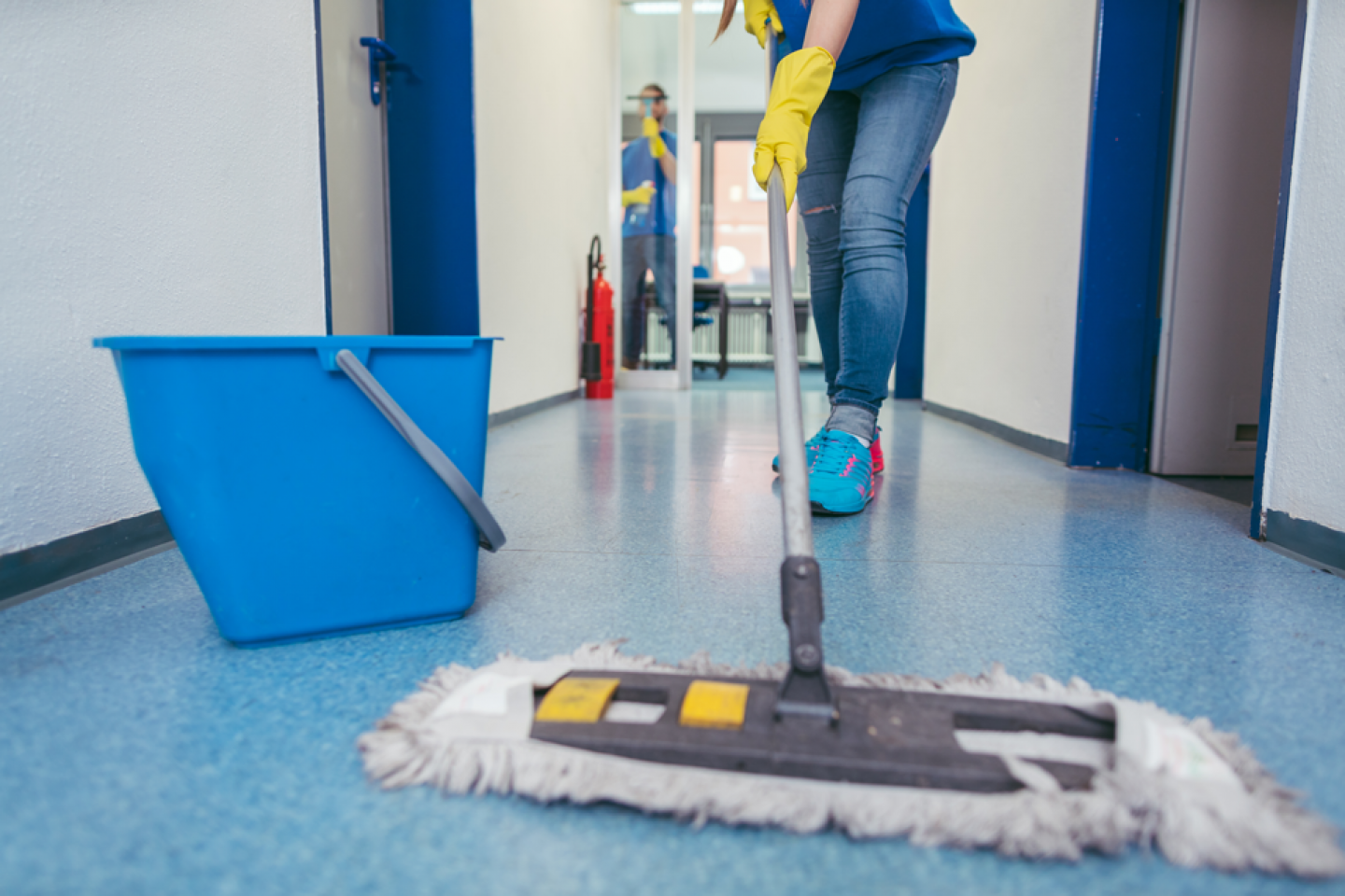 Mop and Bucket